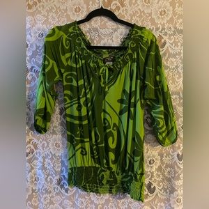 Wahine Toa blouse